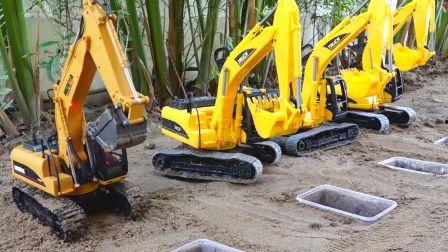 国产三台挖掘机视频大全,三台挖掘机视频大全解析