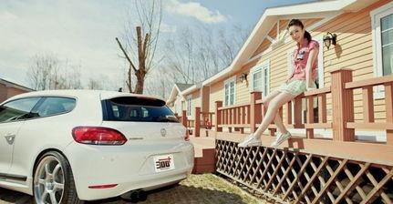 国产新款女孩改装车视频