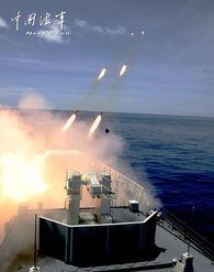 国产军舰高速射击视频,震撼瞬间展现我国海军实力
